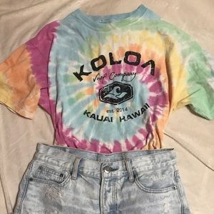 Koloa Surf Company Tie Dye Tshirt